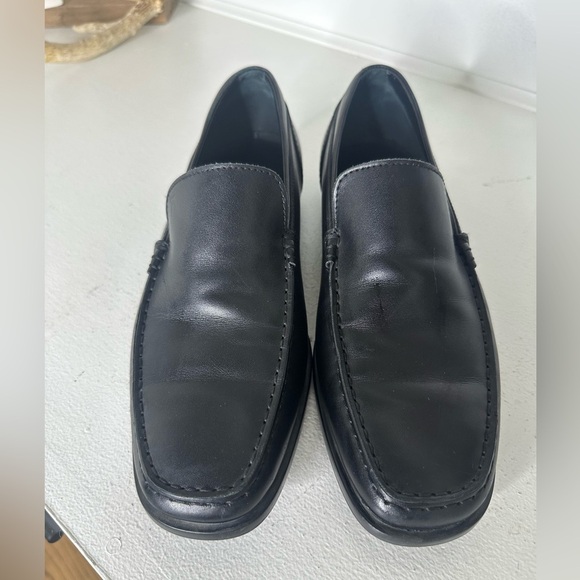 Tod’s Classic Black Leather Fall Quiet Luxury Loafers M 6.5 W9 Made in Italy - Picture 4 of 10